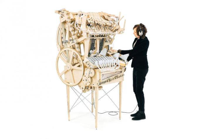 [VIDEO] Wintergatan y la maquina musical que utiliza 2000 bolitas