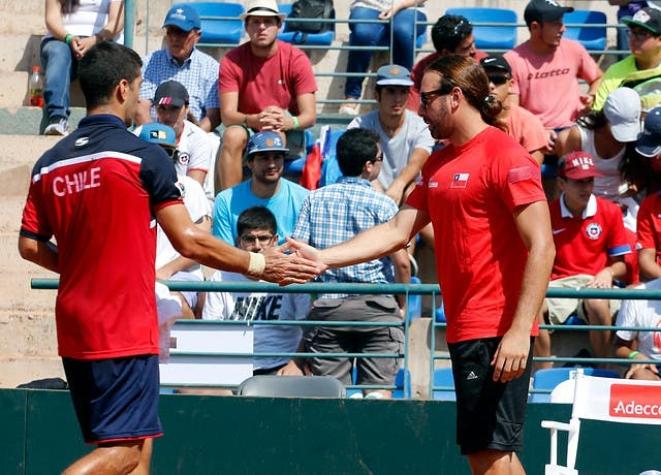 Chile busca triunfar en dobles para cerrar la serie ante República Dominicana en Copa Davis