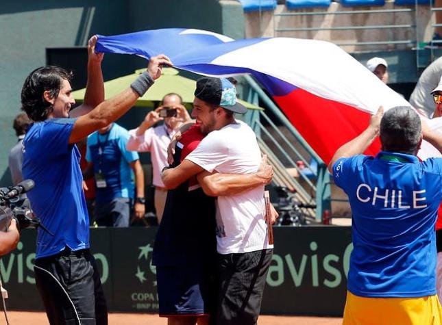 Chile vence en dobles y cierra la serie por 3-0 ante República Dominicana en Copa Davis
