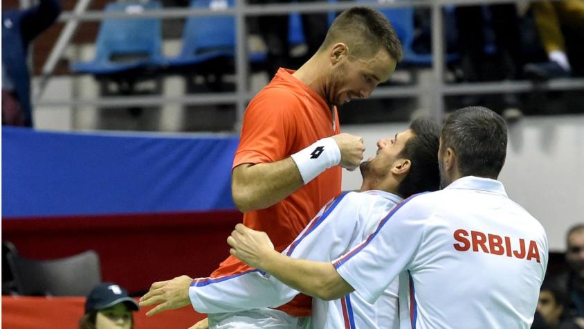 Copa Davis: Serbia remonta serie y enfrentará a Gran Bretaña en cuartos de final