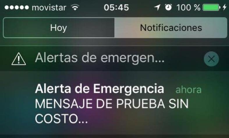 Alerta de emergencia: Mensaje de prueba despertó a usuarios de todo el país
