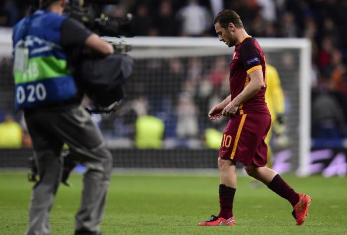 [VIDEO] La ovación del Bernabéu a Francesco Totti ante su posible retiro