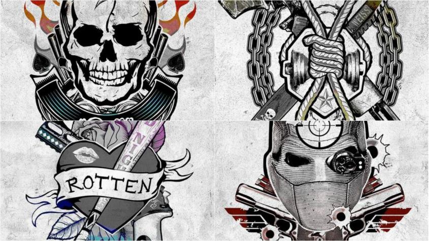Actores de Suicide Squad publican simbólicos "tatuajes" promocionales en Instagram