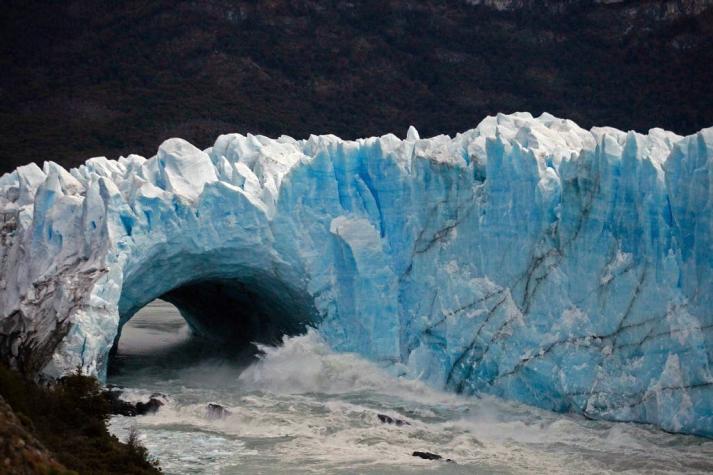 [VIDEO] Mira el momento exacto de la ruptura del glaciar Perito Moreno