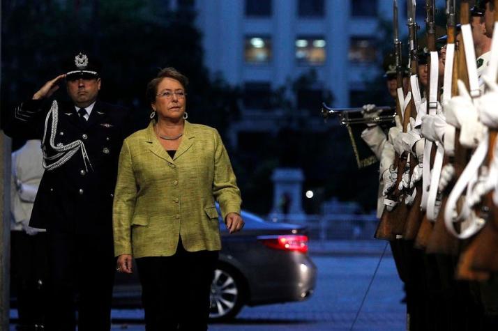 Bachelet llega a la mitad de su segundo mandato con uno de sus índices más bajos de aprobación