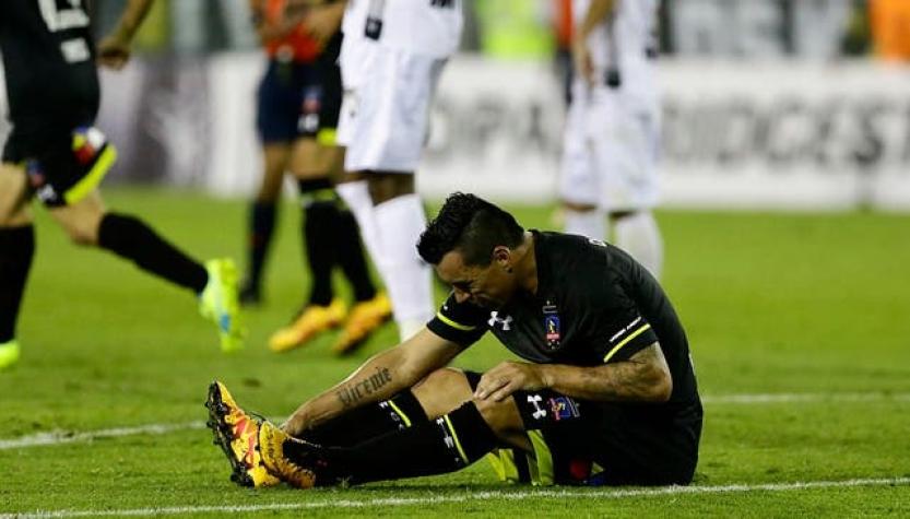 Esteban Paredes sufre lesión en duelo ante Atlético Mineiro
