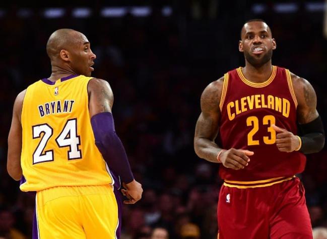 Kobe Bryant y LeBron James se midieron por última vez en la NBA