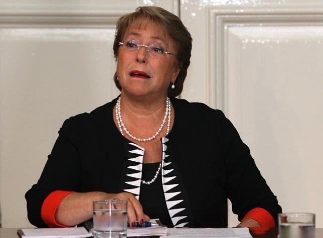 Bachelet: "La confianza en el Congreso hace rato está bastante debilitada"