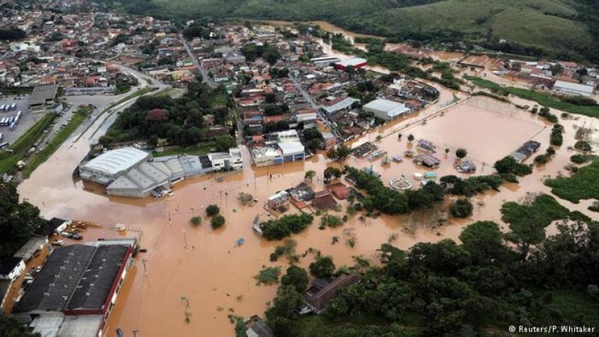 Brasil: lluvias torrenciales dejan al menos 21 muertos