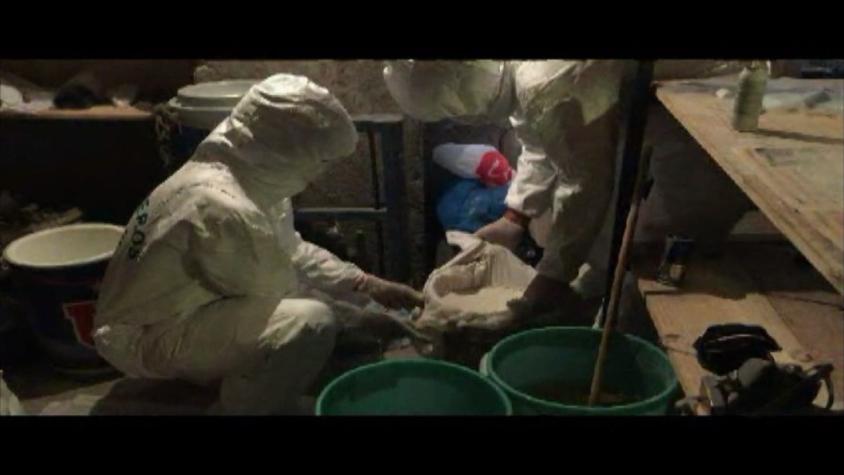 [VIDEO] Desbaratan laboratorio de drogas subterráneo en Antofagasta