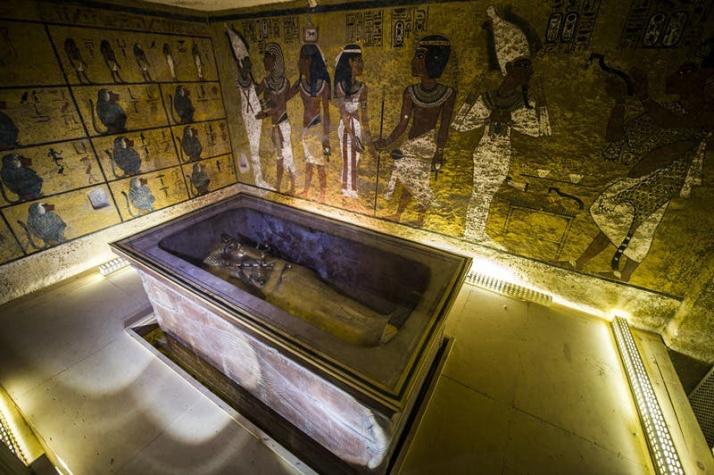 Habrían descubierto dos nuevas cámaras secretas en la tumba de Tutankamón