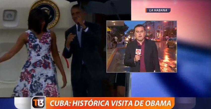 [VIDEO] Ramón Ulloa informa desde Cuba sobre la histórica visita de Barack Obama