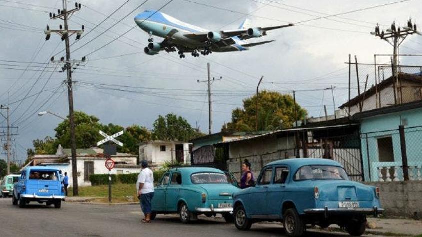 El "domingo inolvidable" en el que un presidente de EEUU aterrizó en La Habana