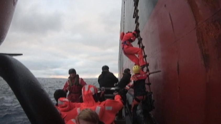 [VIDEO] Científicos rescatados de expedición Kon-Tiki 2 relatan el dramático momento