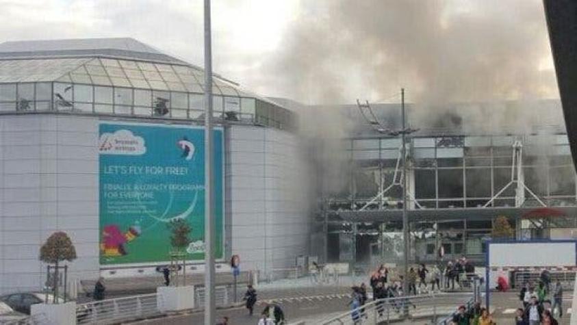 Dos explosiones se registran en el aeropuerto de Bruselas