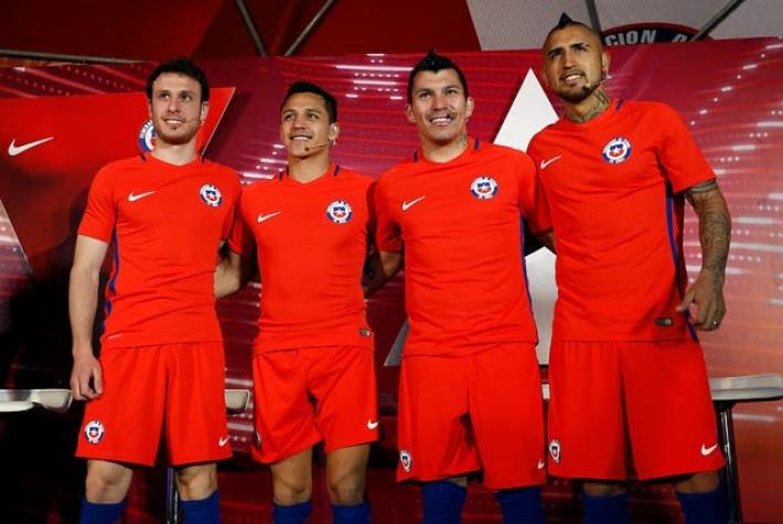 Chile estrenará su camiseta nueva en el duelo ante Argentina