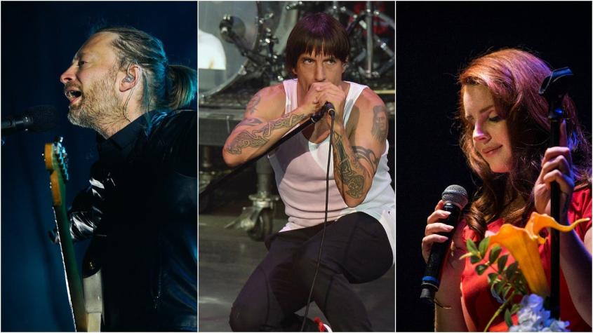 Radiohead, Red Hot Chili Peppers y Lana Del Rey encabezan los 25 años de Lollapalooza Chicago