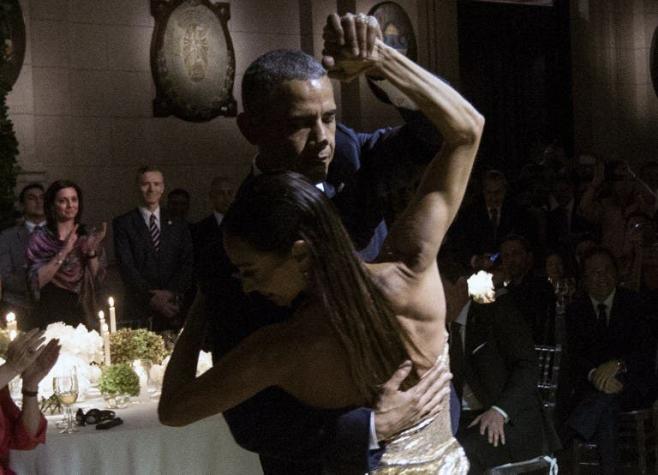 [VIDEO] Barack y Michelle Obama bailan tango en Argentina