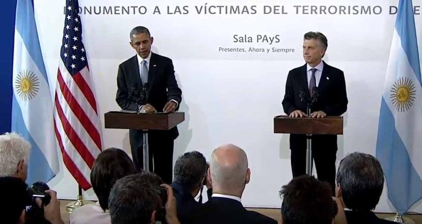 Obama reitera compromiso de liberar documentos sobre dictadura argentina