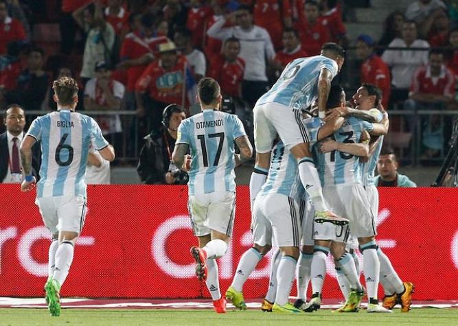 Así la selección argentina festejó por redes sociales el triunfo ante "La Roja"