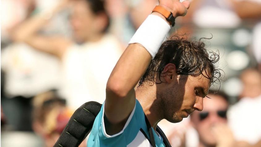 Rafael Nadal es eliminado al retirarse en el Masters 1000 de Miami