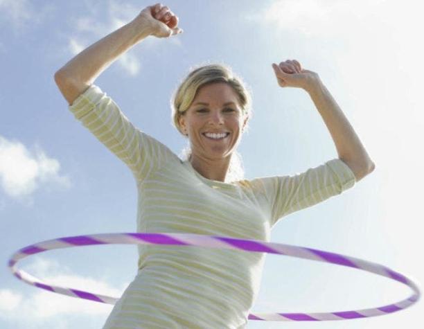 Cómo el "hula hoop" puede ayudarte a quemar calorías
