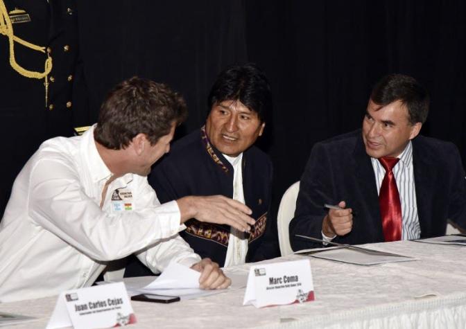 Bolivia: Ministro de Evo Morales desmiente relación amorosa con expareja del presidente