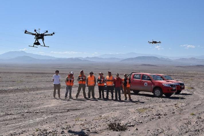 Sernageomin incorpora drones a fiscalización de mineras