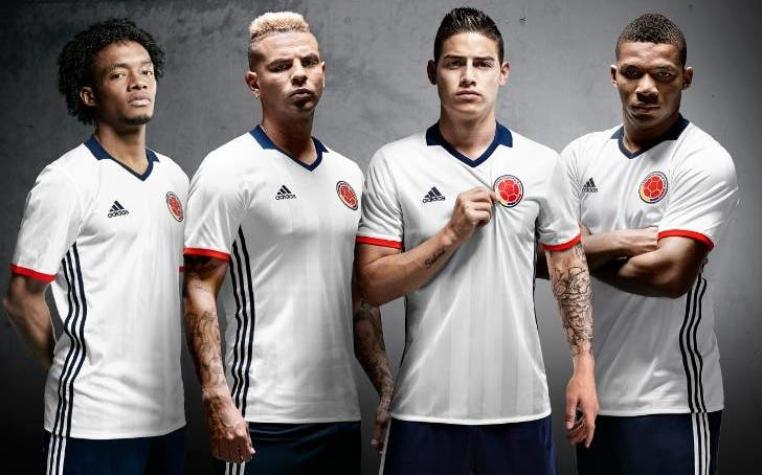 Colombia revela que utilizará camiseta blanca en la Copa América Centenario