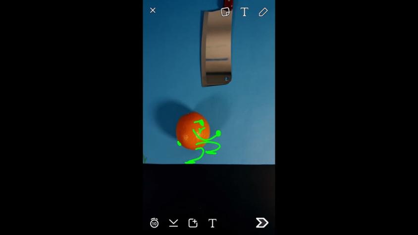 [VIDEO] 8-bit Snapchat: Increíble stop motion de las aventuras de una naranja