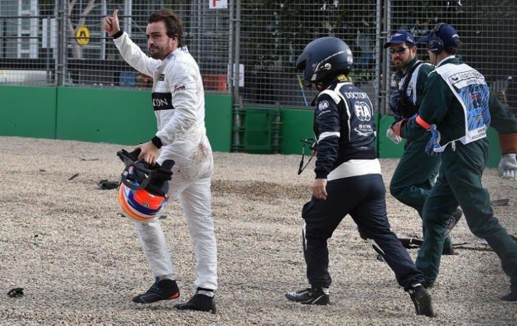 Fernando Alonso no correrá el GP de Bahréin por secuelas de su accidente en Melbourne