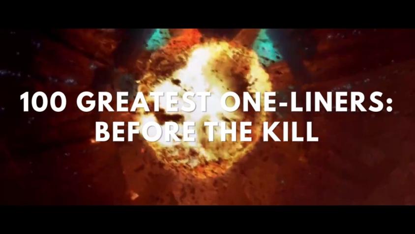 [VIDEO] Las cien mejores frases "antes de matar" de la historia del cine