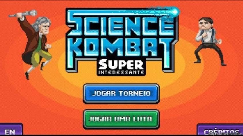 "Science Kombat": el videojuego en el que Einstein y Hawking pelean a muerte