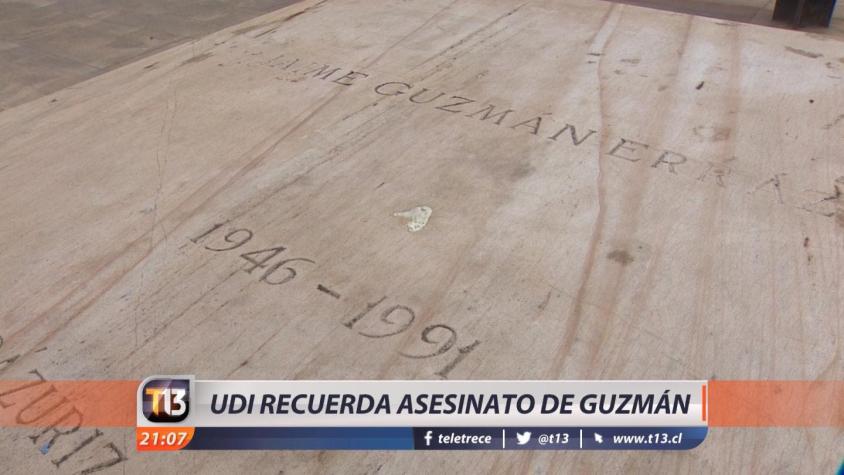 25 años de la muerte de Jaime Guzmán: UDI llama a "reconocer errores"