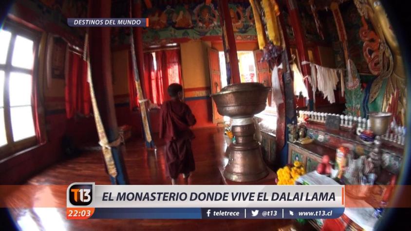 Conoce el monasterio donde vive el Dalai Lama