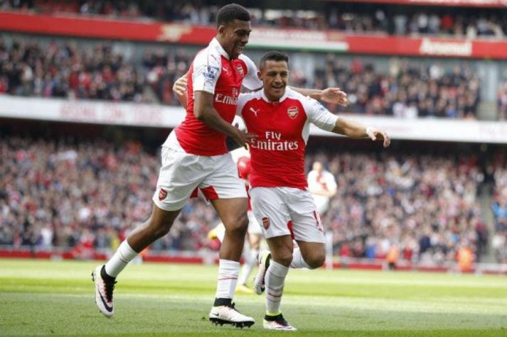 [VIDEO] Arsenal vence a Watford con gol y asistencia de Alexis Sánchez