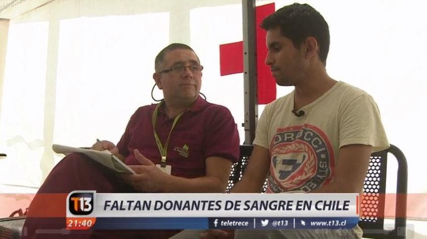 [VIDEO] Chile registra un alarmante déficit de donantes de sangre