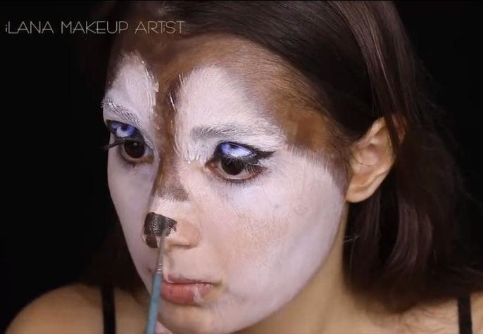 [VIDEO] Este es el increíble resultado de una mujer que se maquilló como perro
