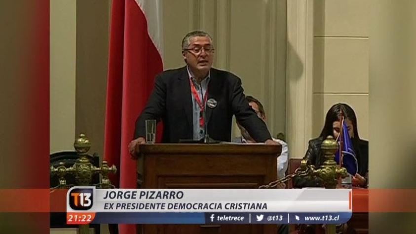 [VIDEO] Las reacciones tras la renuncia de Pizarro a la jefatura de la DC