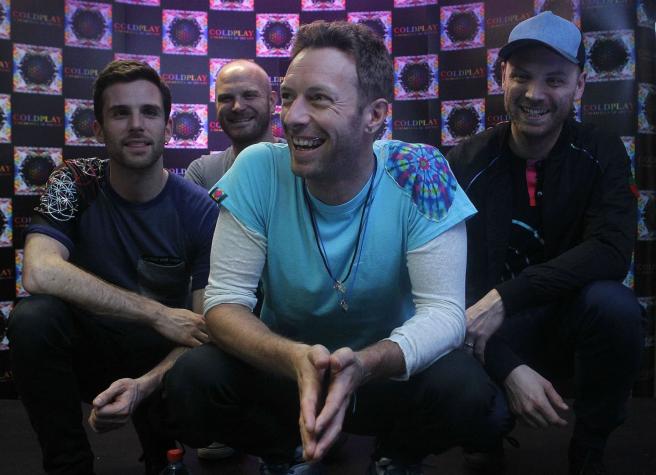 [VIDEOS] Chris Martin de Coldplay: "Ahora mismo estamos disfrutando tocar en lugares grandes"