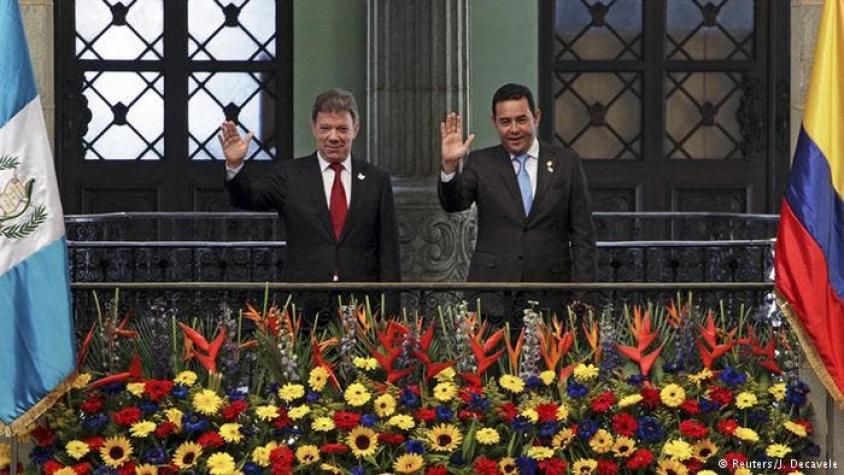 Guatemala y Colombia afianzan cooperación en seguridad, economía y paz
