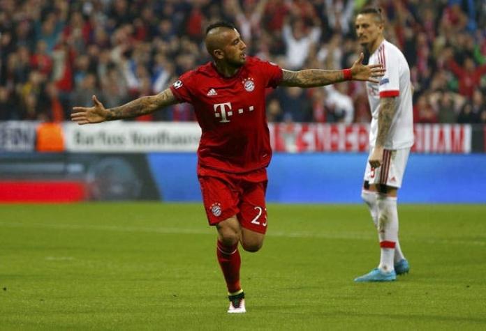 [Minuto a Minuto] Bayern Munich vence a Benfica con gol de Vidal