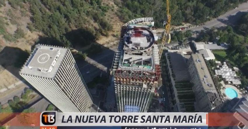 La nueva torre Santa María, a 36 años del incendio
