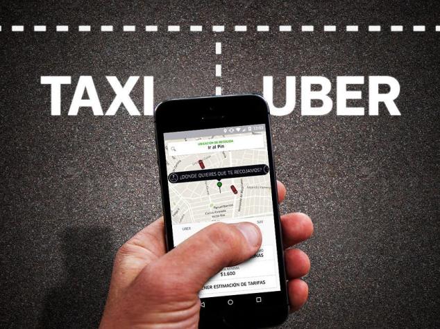 El lobby de los taxistas en el Ministerio de Transportes por Uber