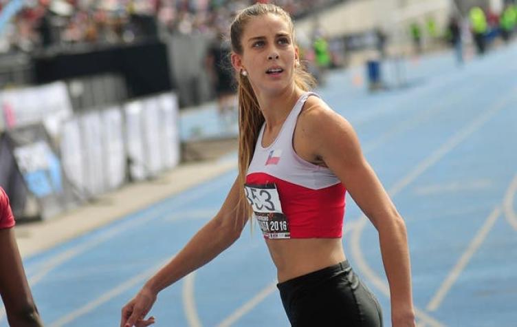 Isidora Jiménez logra segundo lugar en 100 y 200 metros planos en Orlando Guaita