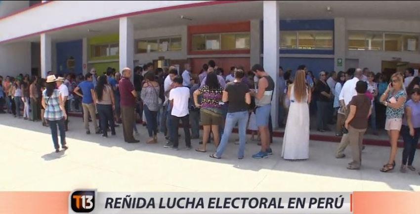 [VIDEO] Desde Perú: Así fue la jornada de votación en el país vecino