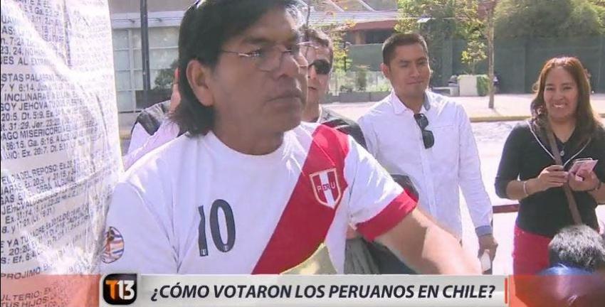 [VIDEO] ¿Cómo votaron los peruanos en Chile?