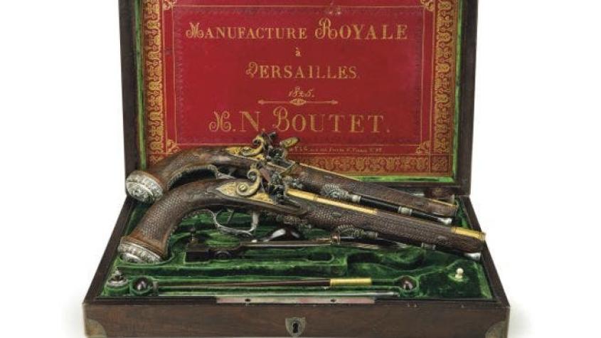 La fascinante historia de las dos pistolas que unen a Bolívar, Washington y el marqués de Lafayette