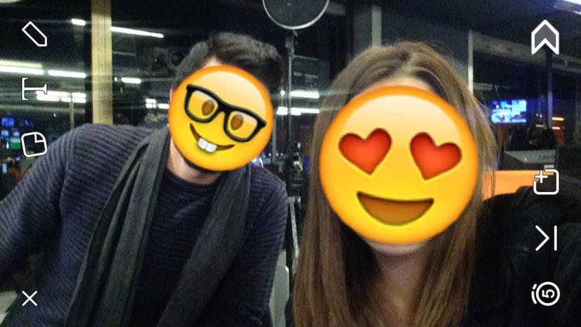Snapchat suma emojis con movimiento para los videos