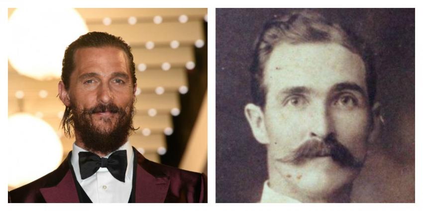 El sorprendente parecido entre Matthew McConaughey y un hombre de época